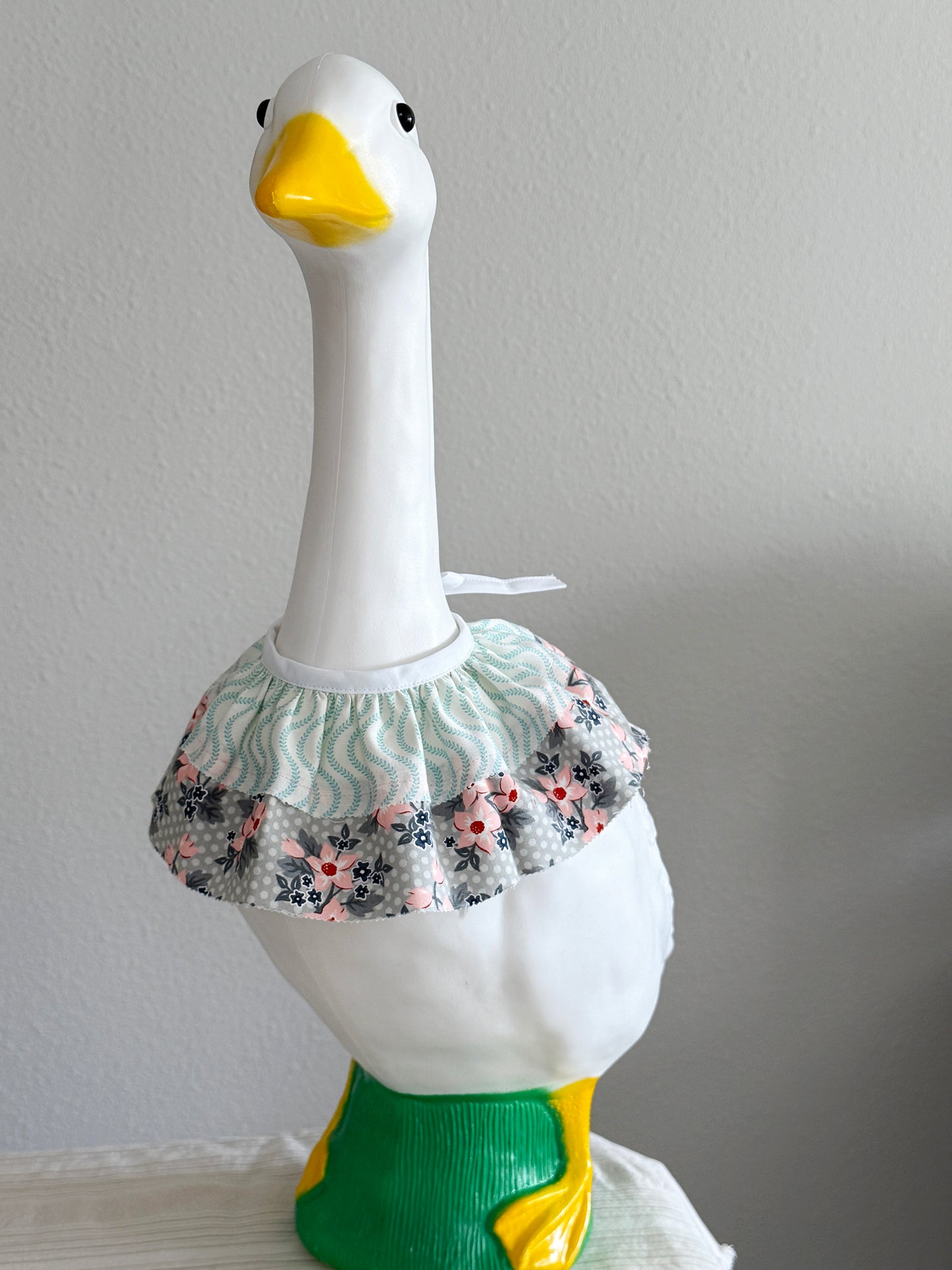 Make a Ruffled Collar to fit any Size Goose