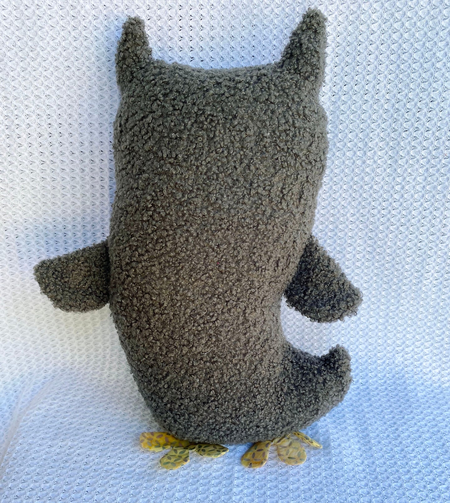 Scooter Owl Stuffed Plush Toy PDF Digital Download Sewing Pattern