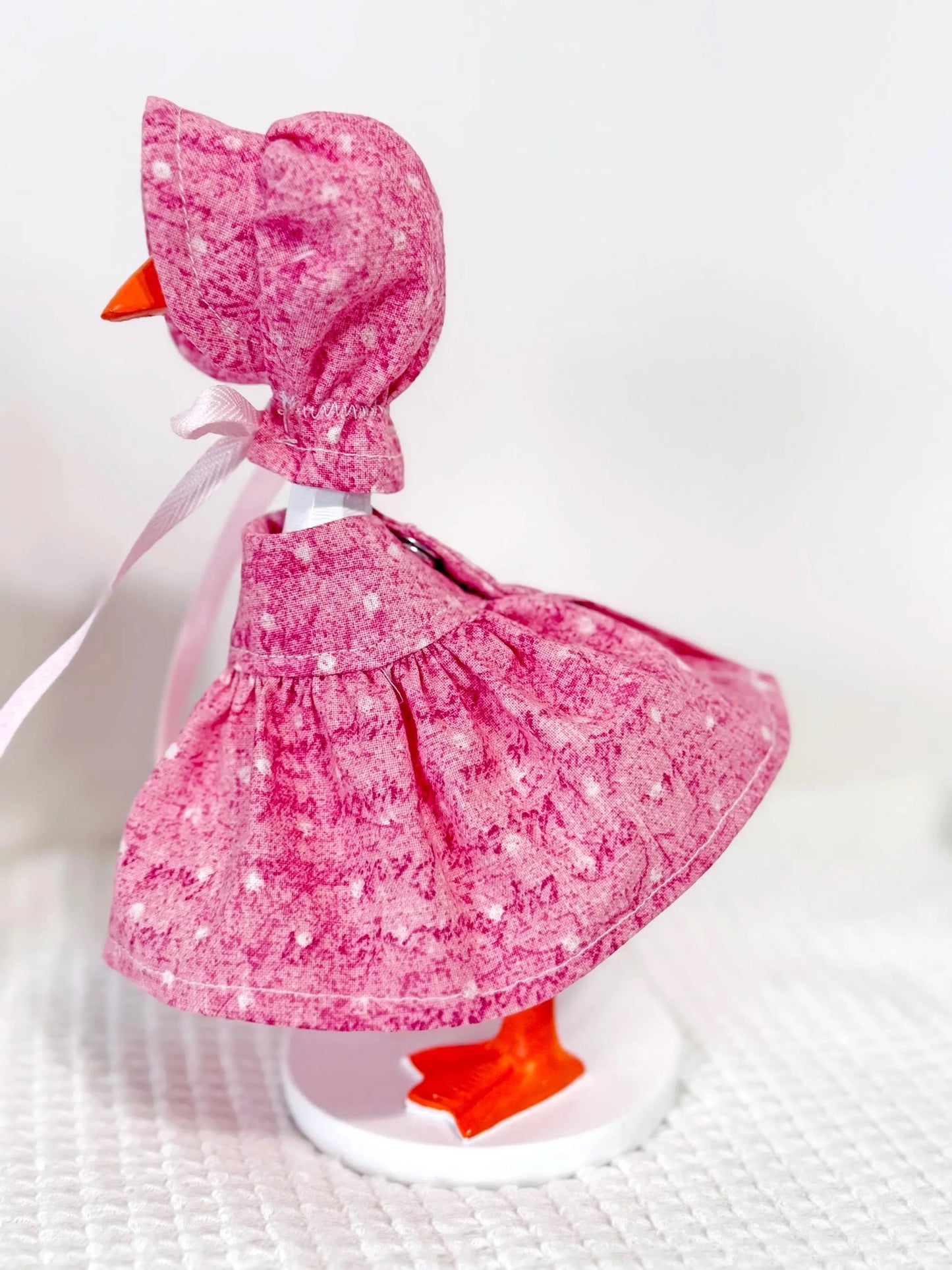 Desk Goose Dress, Bonnet. Digital Sewing Pattern