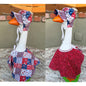 28”  Reversible Dress Bonnet- porch goose