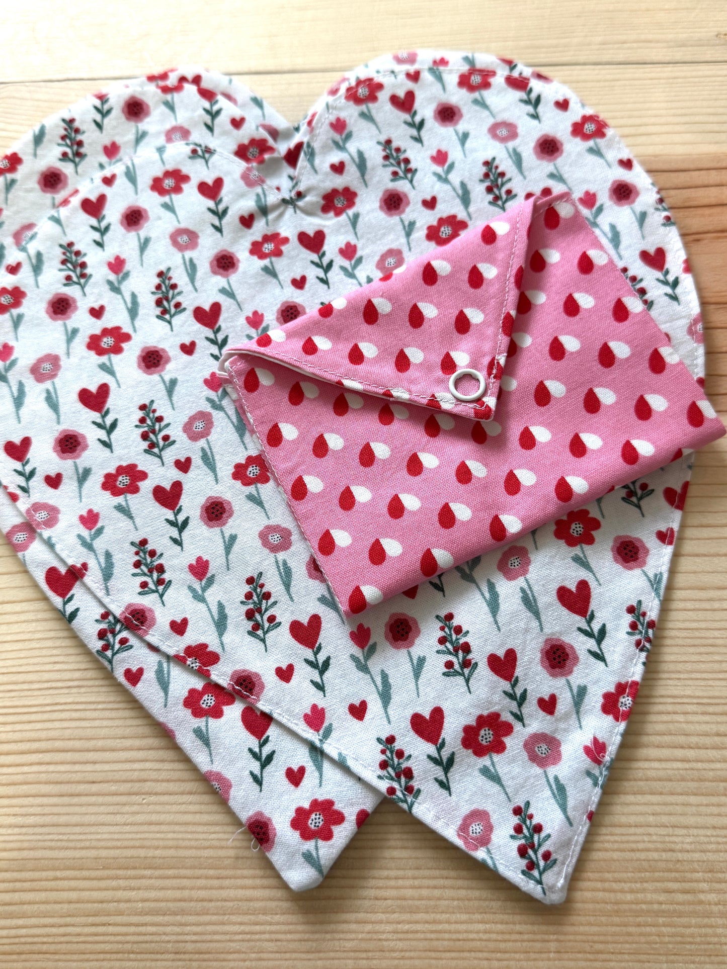 Fabric Heart Envelope - Valentine's Love Note - PDF Digital Sewing Pattern