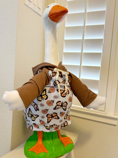 28" porch goose Sweatshirt Hoodie Sewing Pattern PDF Digital Download