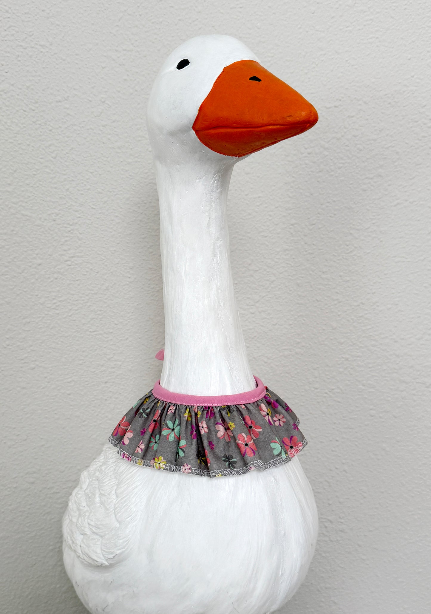 Make a Ruffled Collar to fit any Size Goose