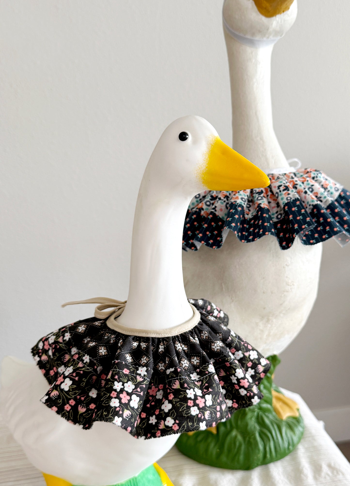 Make a Ruffled Collar to fit any Size Goose