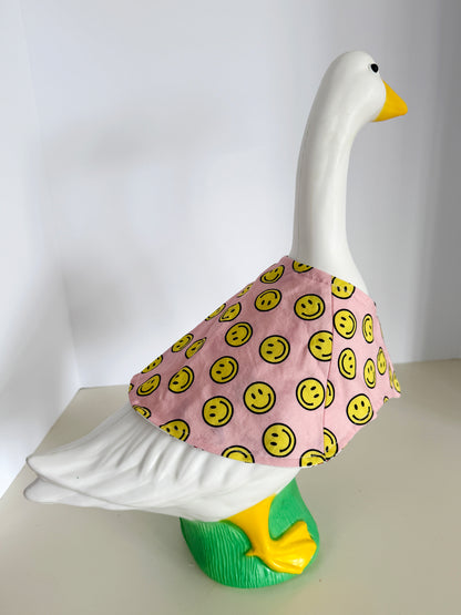 17" Goose Reversible Vest - Dr Seuss and Smiley Face