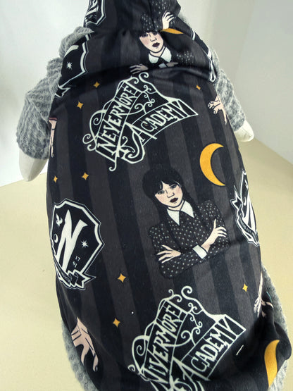 17" Goose Wednesday Addams Hoodie