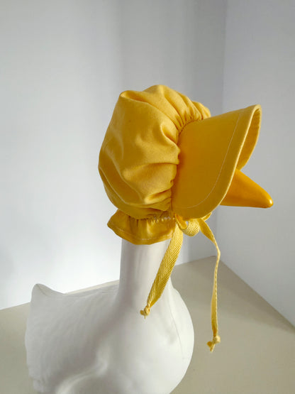 17" Goose Bonnet Butter Yellow