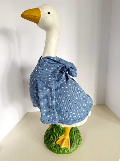 23" Goose Blue Dot Hoodie