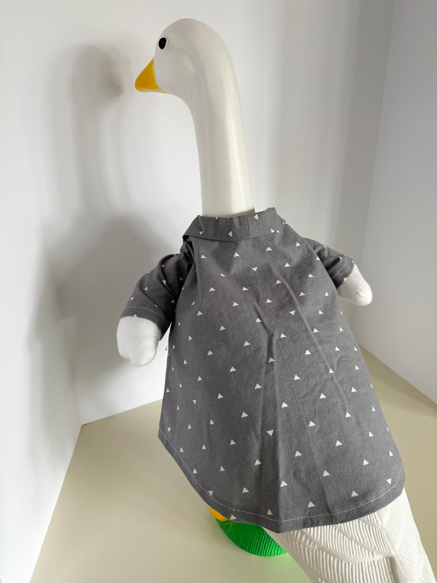 23" Goose Grey Collared Shirt