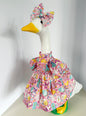 23" Goose Easter Bunny Dress and Bonnet