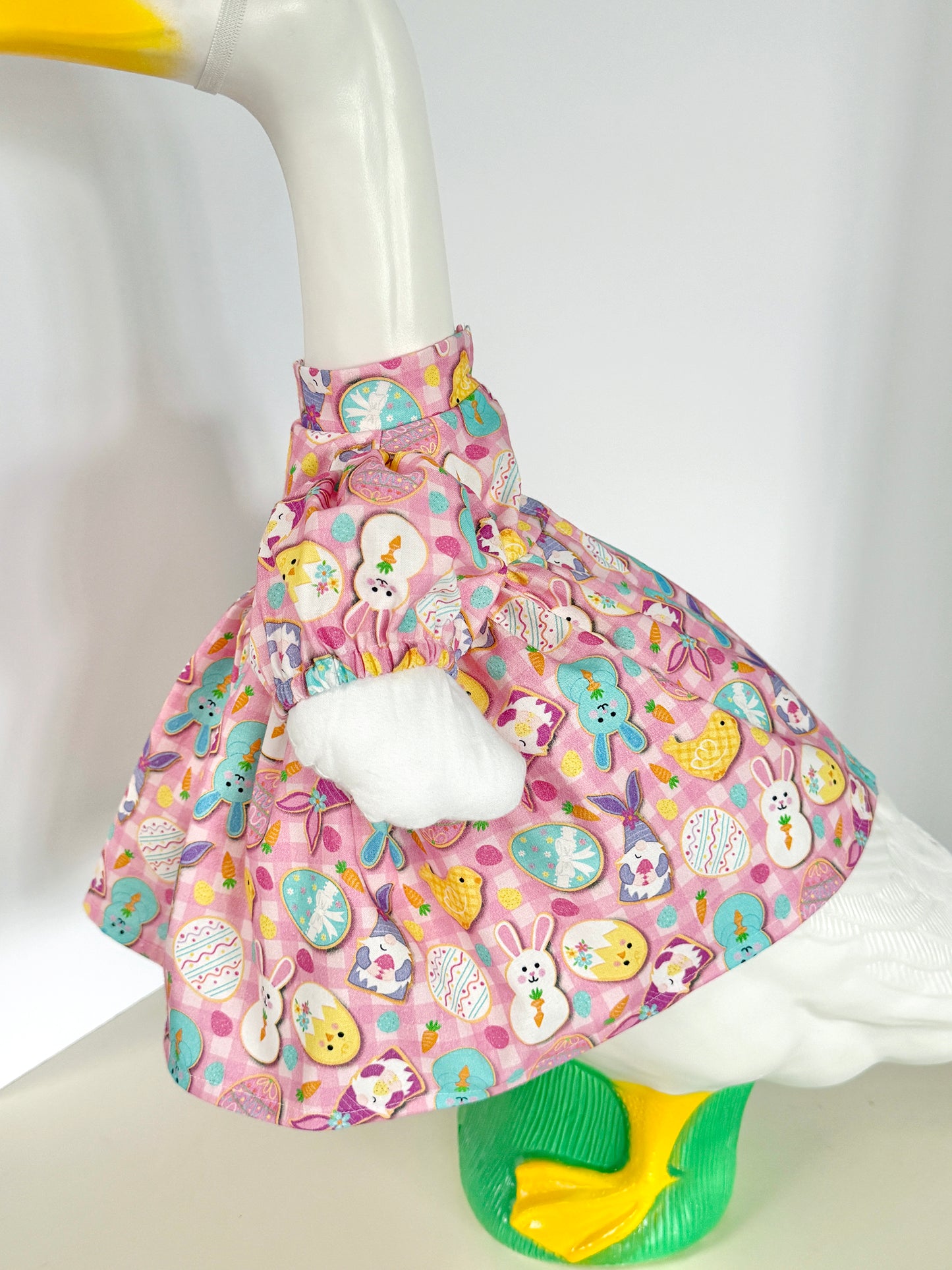 23" Goose Easter Bunny Dress and Bonnet