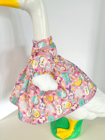 23" Goose Easter Bunny Dress and Bonnet
