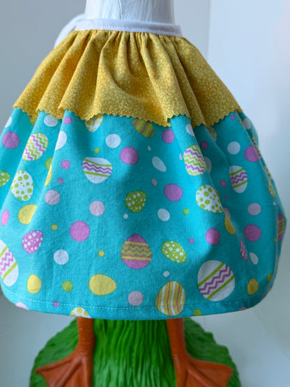 28" Goose Easter Ruffled Collar and Bow