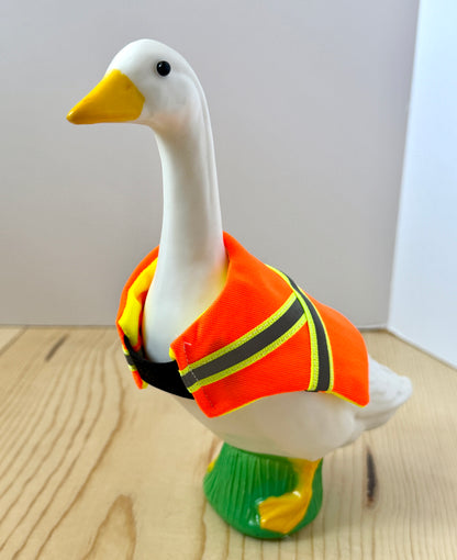 Desk Goose Reversible Safety Vest with reflective tape