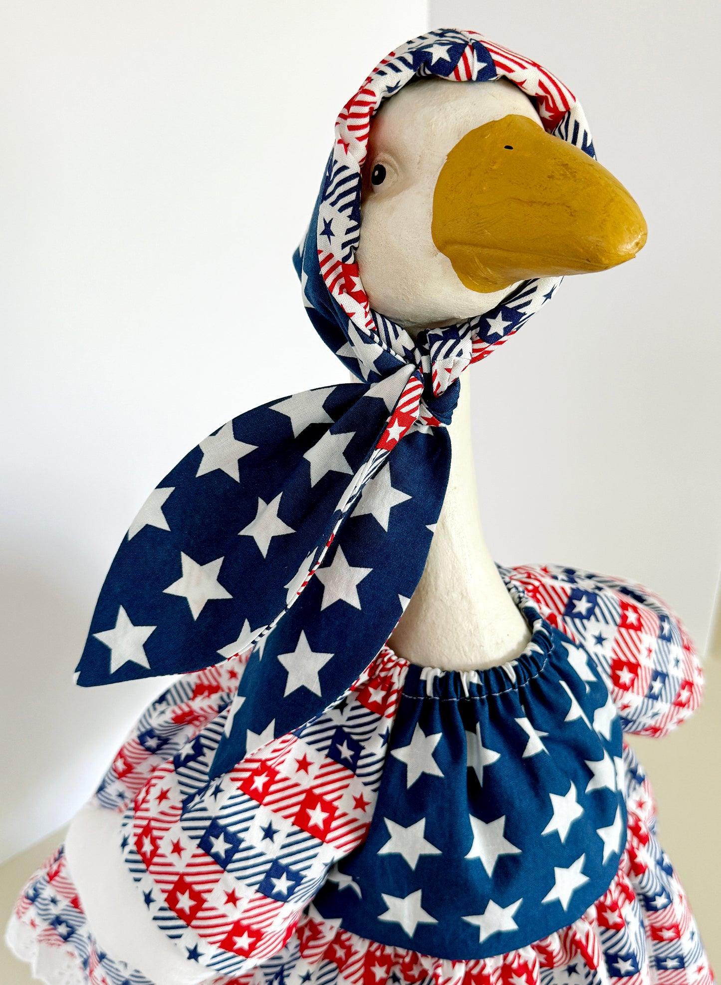 17" Lucy Goose Dress and Head Scarf - Digital Sewing Pattern