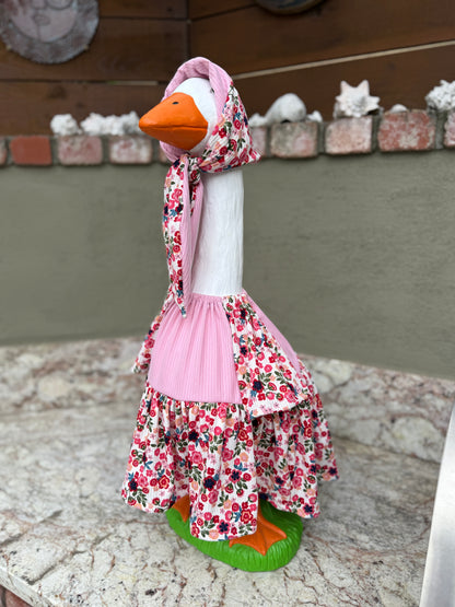 28" Lucy Goose Dress and Head Scarf - Digital Sewing Pattern