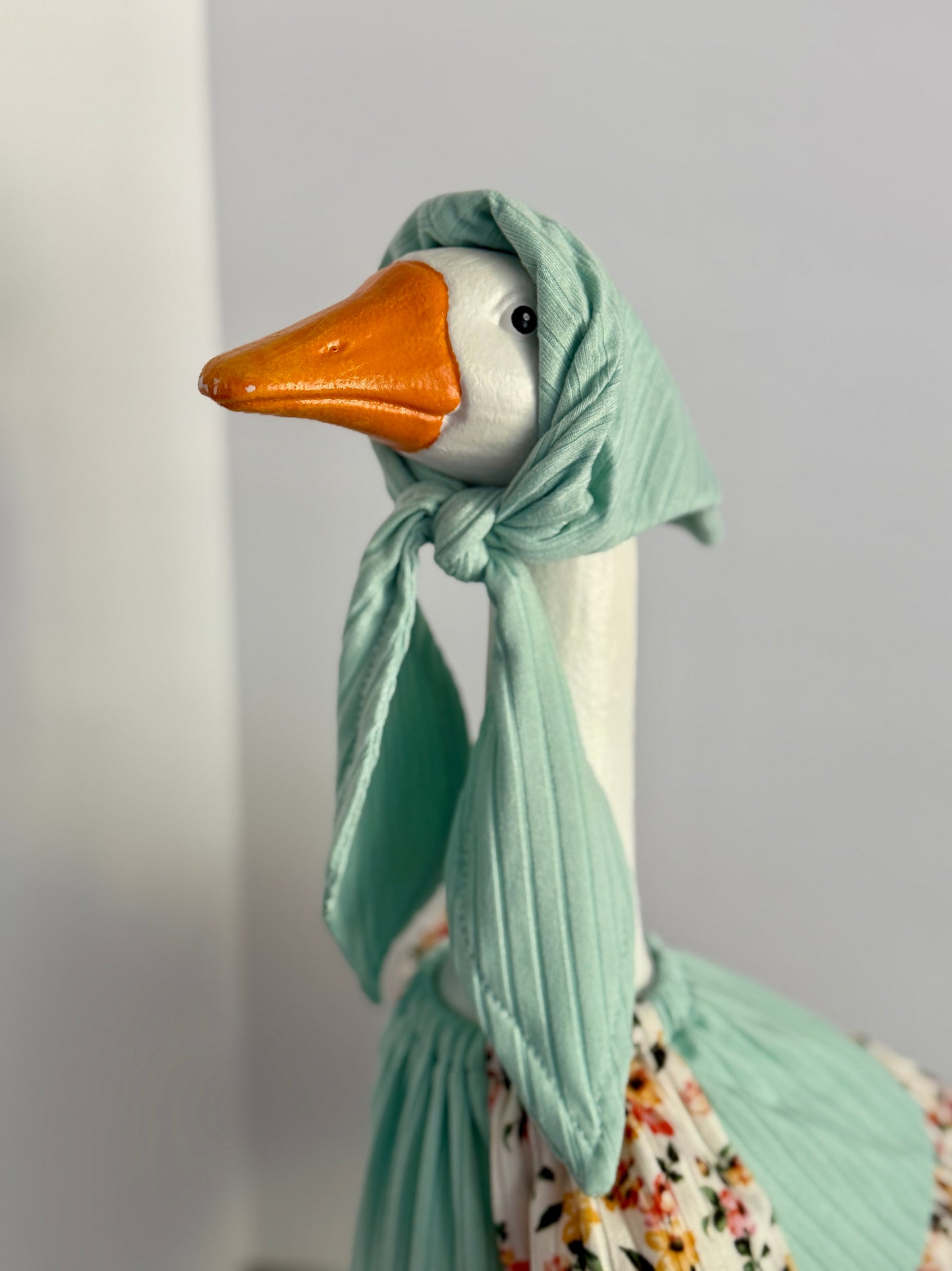 21" Goose Knit Summer Dress and Headscarf