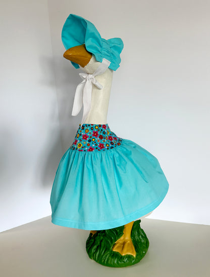 23" Daisy Goose Dress and Bonnet - Digital Sewing Pattern