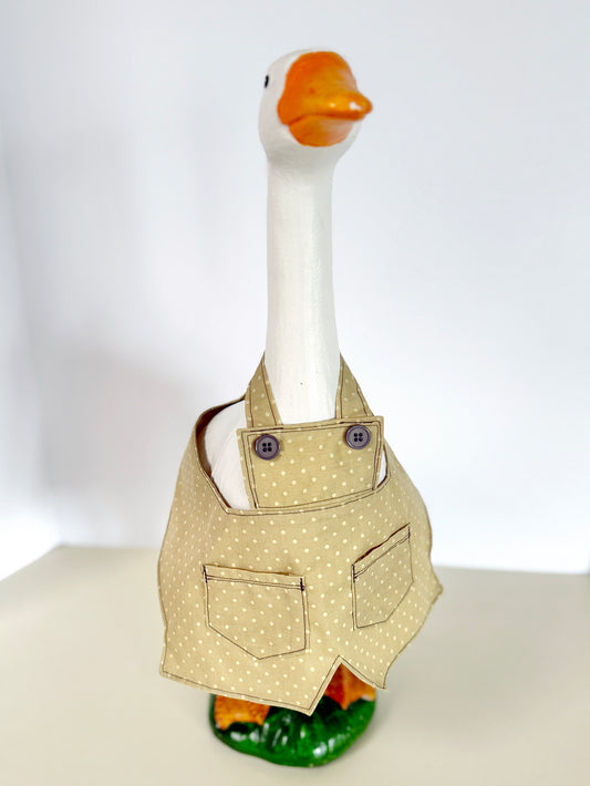 17 inch Ollie Goose Overalls PAPER pattern