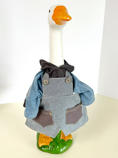 17" Ollie Goose Overalls - Digital Sewing Pattern
