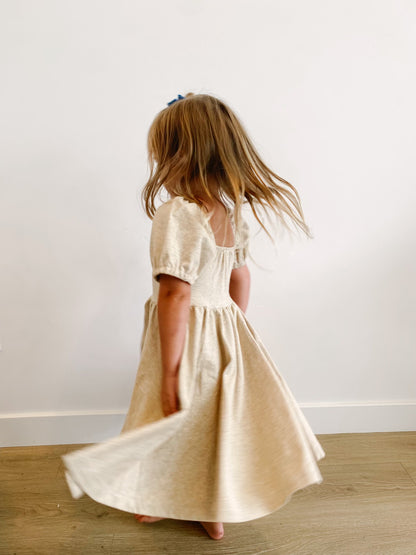 Angel Dress - Square Neck, twirly Knit Dress - Digital PDF Sewing Pattern