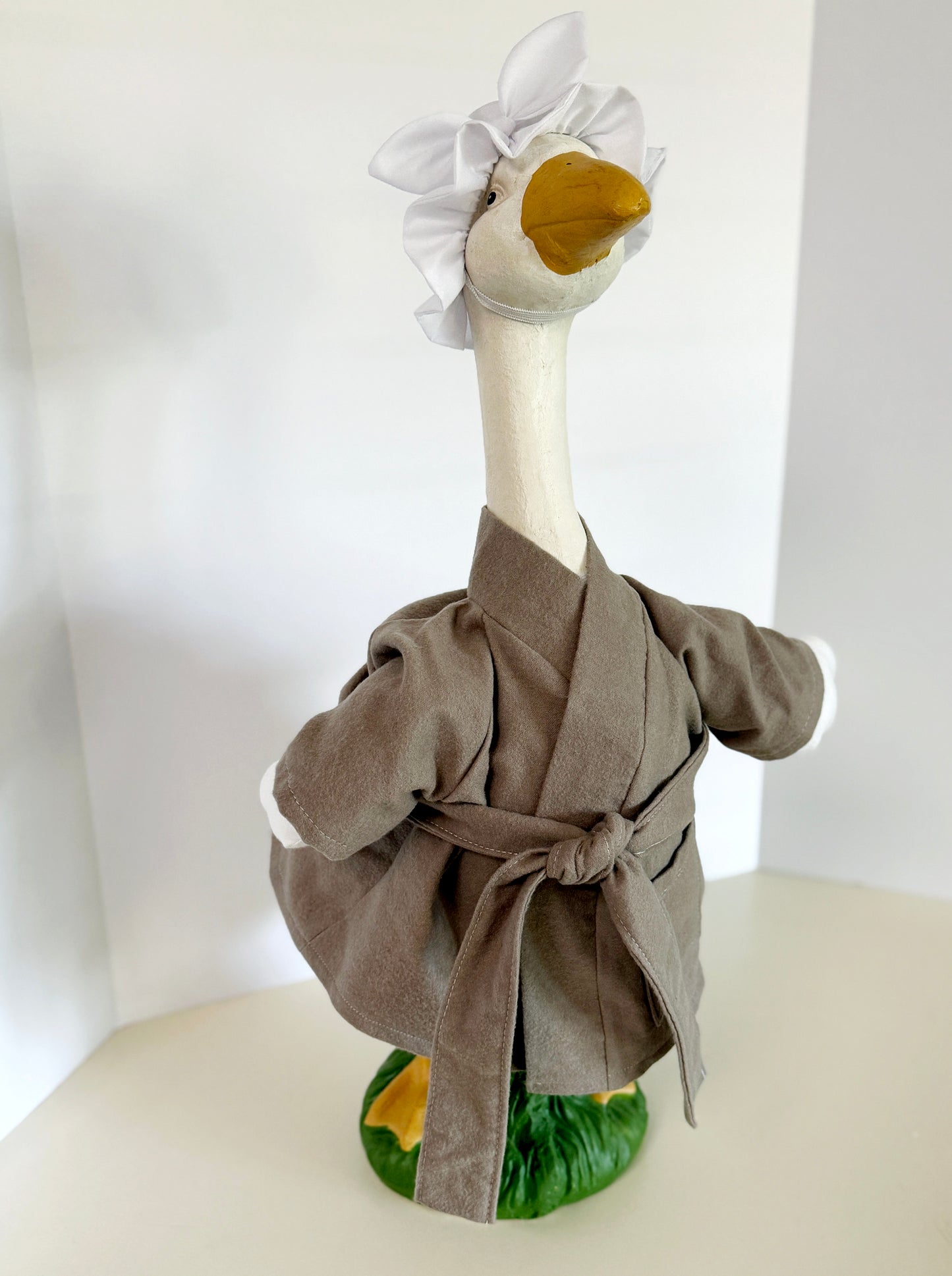 28"Goose Bathrobe and Cap - Digital Sewing Pattern
