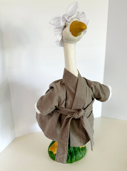 28"Goose Bathrobe and Cap - Digital Sewing Pattern