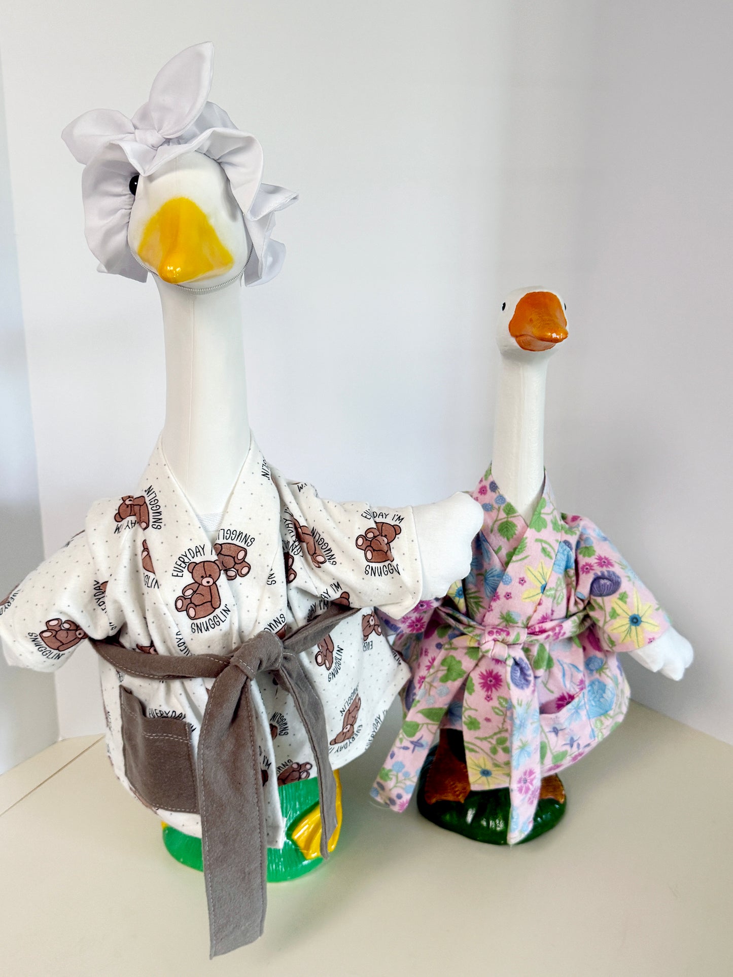 28"Goose Bathrobe and Cap - Digital Sewing Pattern