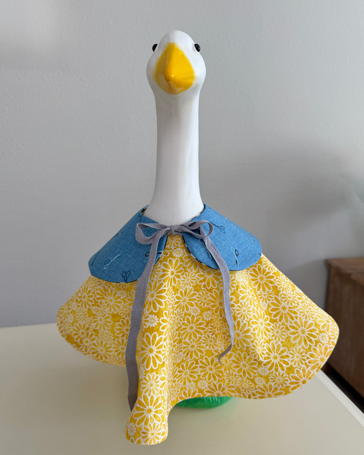 17-21" Porch Goose Basic Dress and Collar - Digital Sewing Pattern
