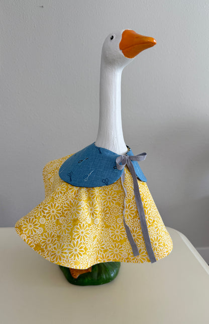17-21" Porch Goose Basic Dress and Collar - Digital Sewing Pattern