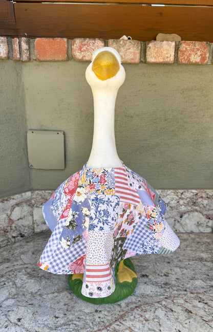23" Porch Goose Basic Dress and Collar - Digital Sewing Pattern