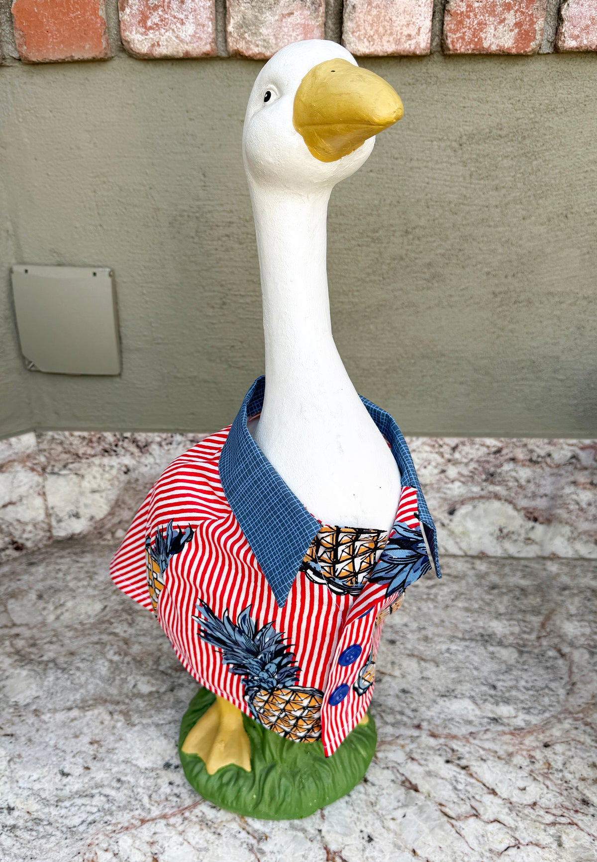 23" Pineapple print basic Shirt Porch Goose