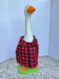 28” buffalo plaid shirt - porch goose