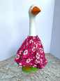 28” Pink and black floral dress - porch goose