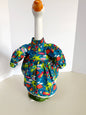 17-21"  Beach Tropical Print Dress Porch Goose