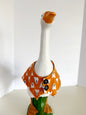 17-21"   Halloween reversible Vest Porch Goose