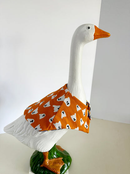 17-21"   Halloween reversible Vest Porch Goose