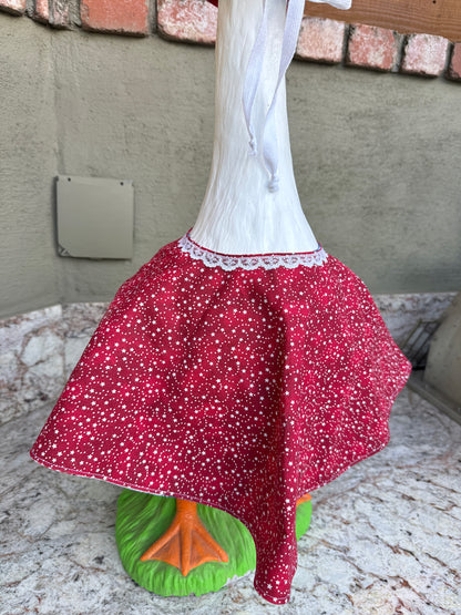 28”  Reversible Dress Bonnet- porch goose