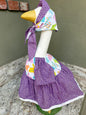 23" Easter Dress with Head Scarf Porch Goose
