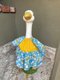23"  Hawaiian print and yellow Lucy Dress -Porch Goose