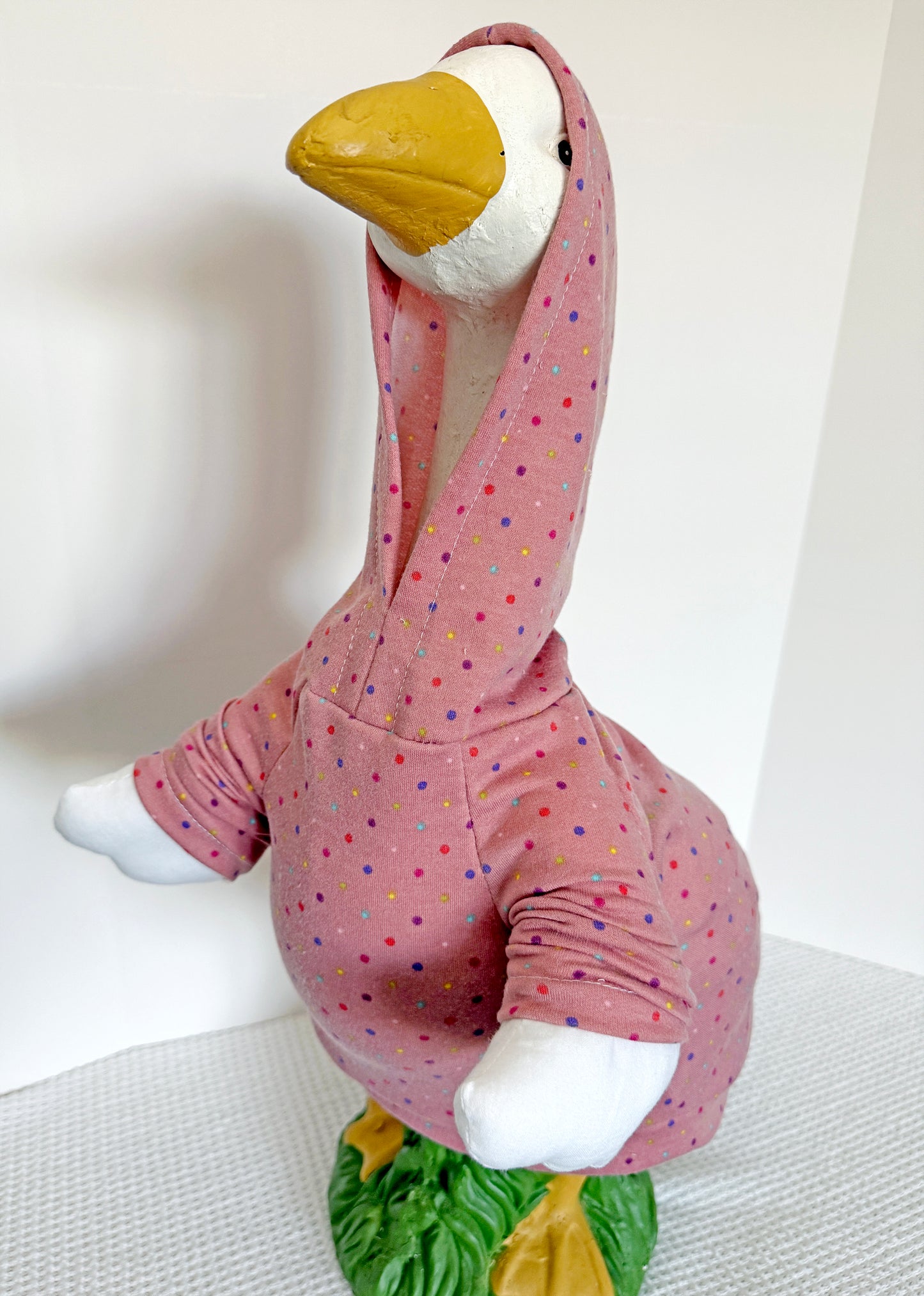 23 Inch Porch Goose Hoodie. Digital Sewing Pattern