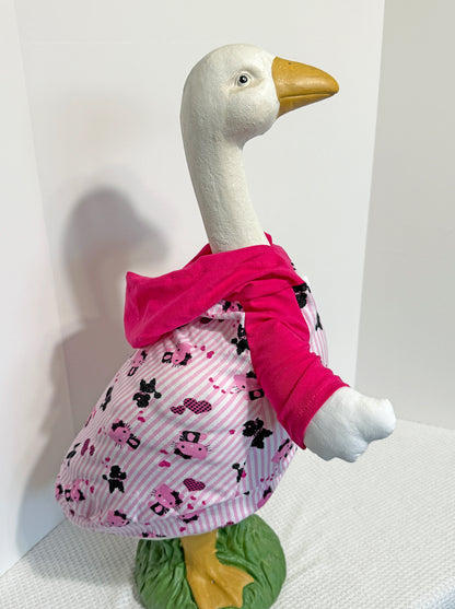 23 Inch Porch Goose Hoodie. Digital Sewing Pattern