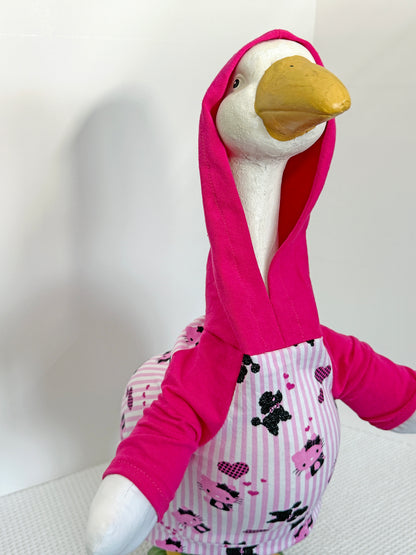 23 Inch Porch Goose Hoodie. Digital Sewing Pattern