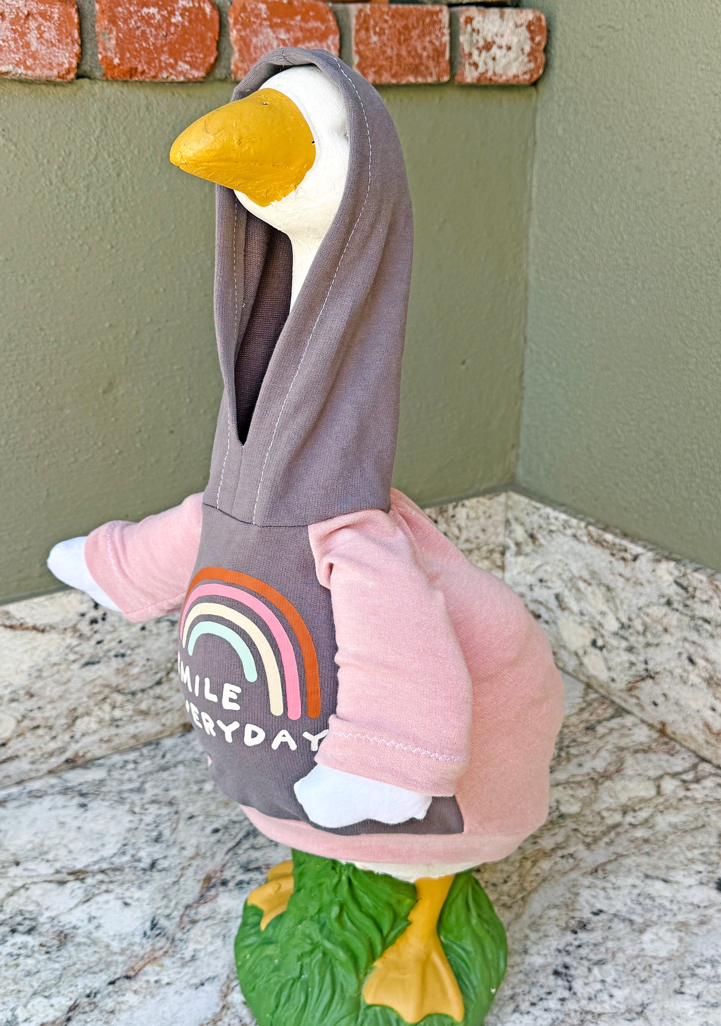 23 Inch Porch Goose Hoodie. Digital Sewing Pattern