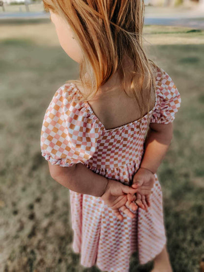 Angel Dress - Square Neck, twirly Knit Dress - Digital PDF Sewing Pattern