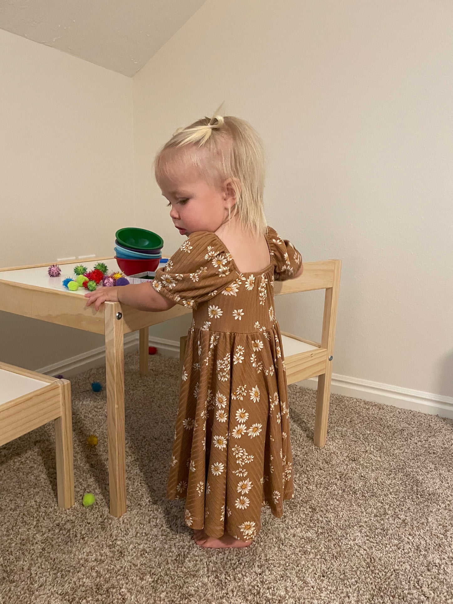 Angel Dress - Square Neck, twirly Knit Dress - Digital PDF Sewing Pattern