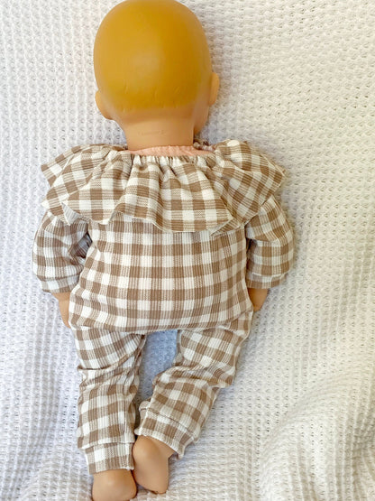 Bitty Baby Doll Boho Playsuit Romper - Digital PDF Sewing Pattern