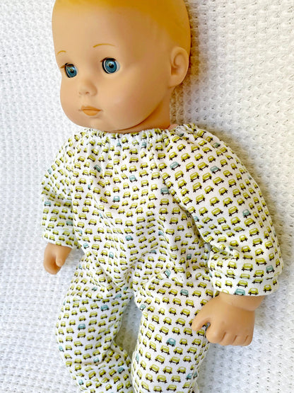 Bitty Baby Doll Boho Playsuit Romper - Digital PDF Sewing Pattern