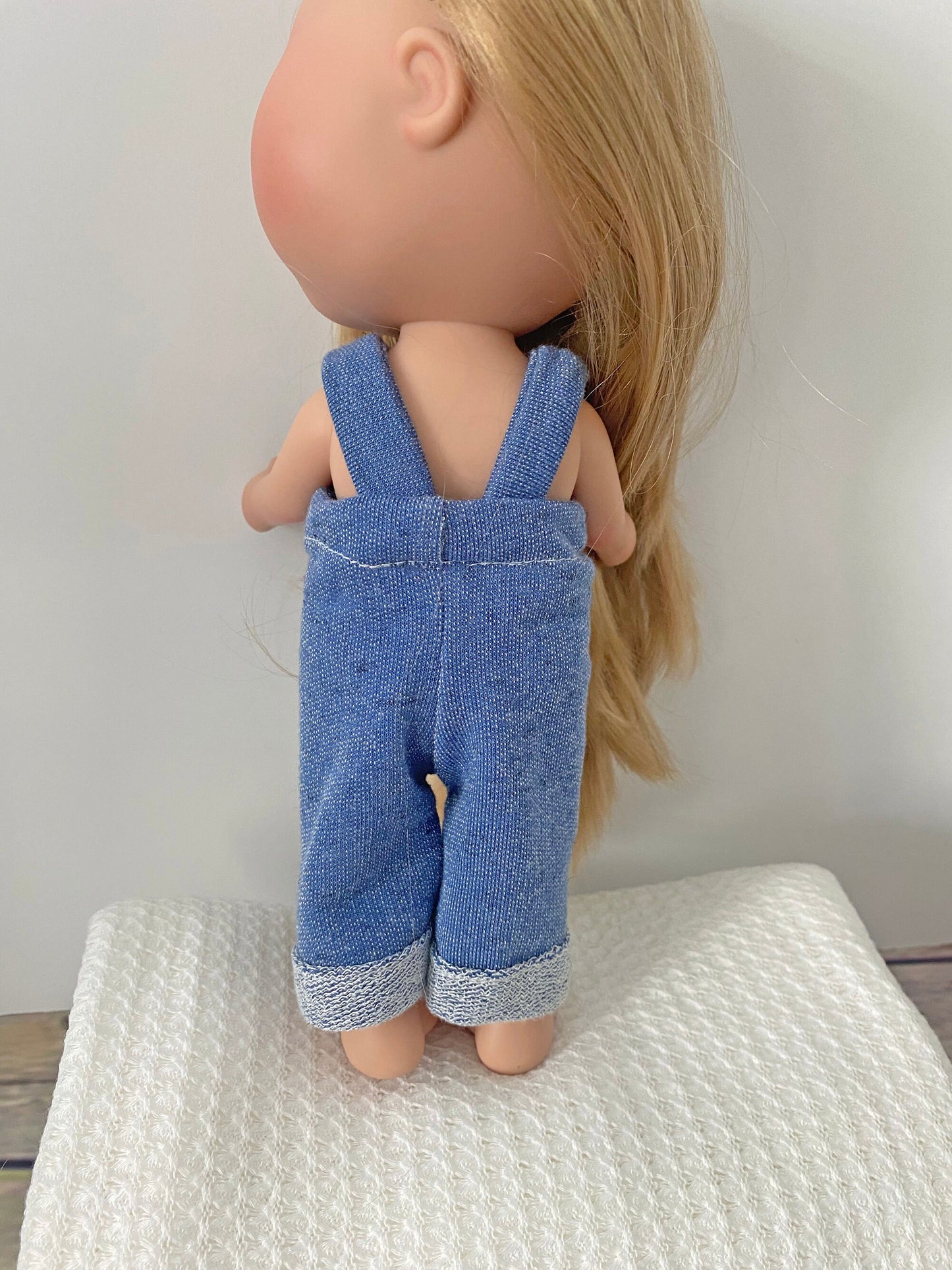Mia Doll Simple Overalls and Hat PDF Sewing Pattern to fit the Nine's D'Onil  Doll - 12"doll