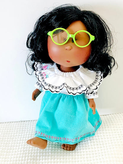 Mia Doll Ruffle Neck Dress PDF Digital Pattern